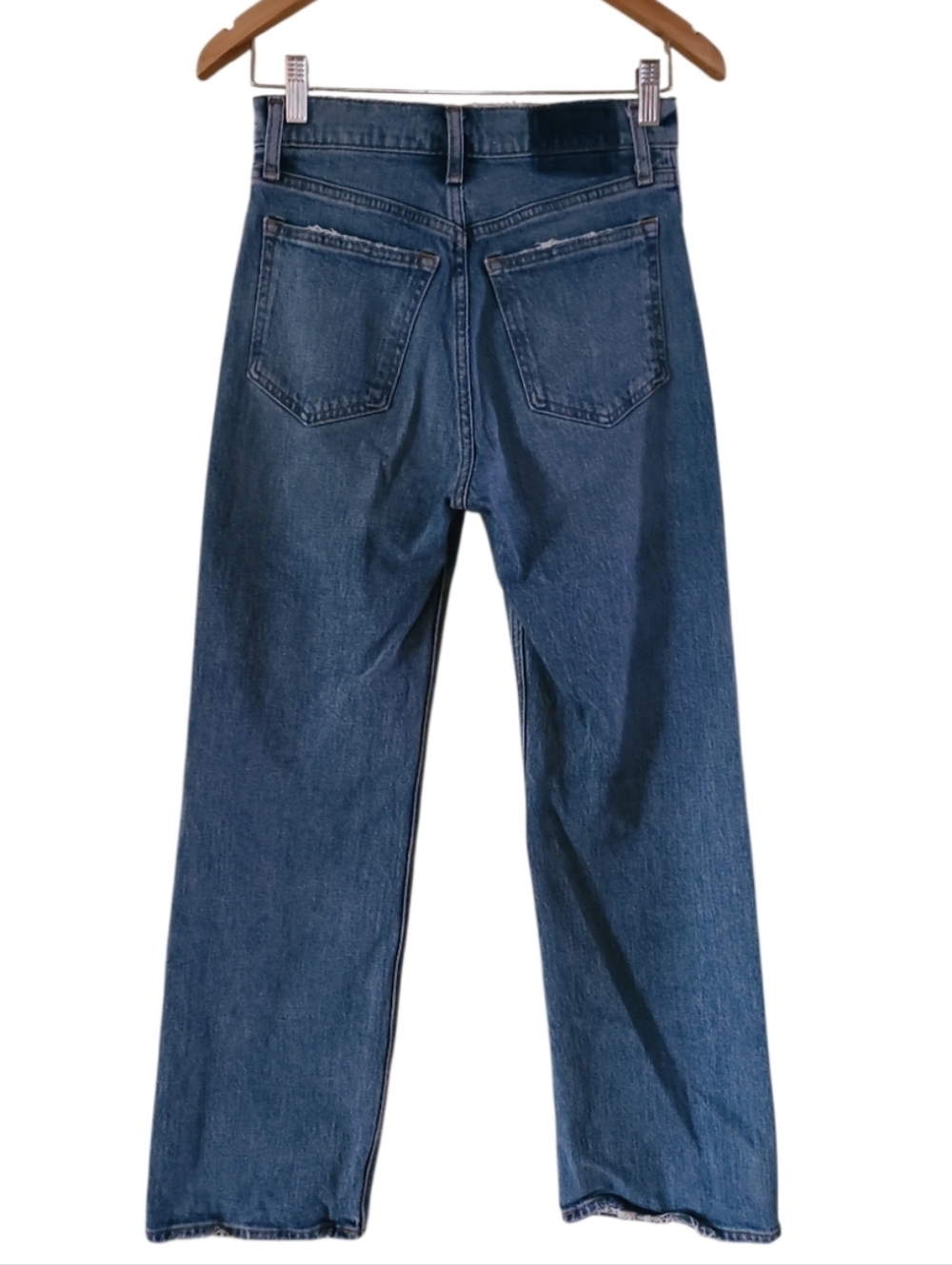 Abercrombie & Fitch The 90s Relaxed High Rise Jeans Lt Wash 26 Short - Picture 11 of 17